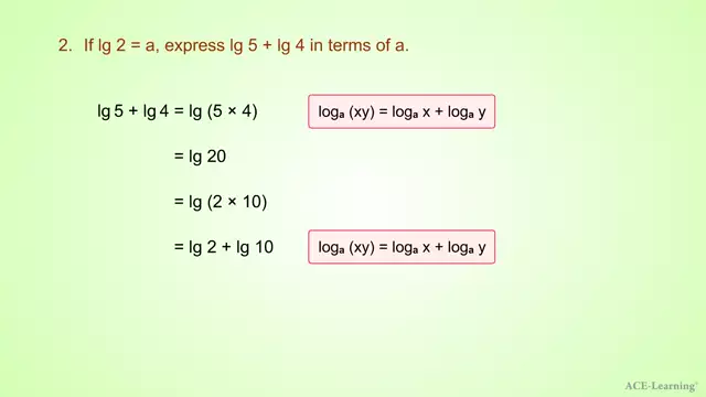 LogLawsS1Ex1